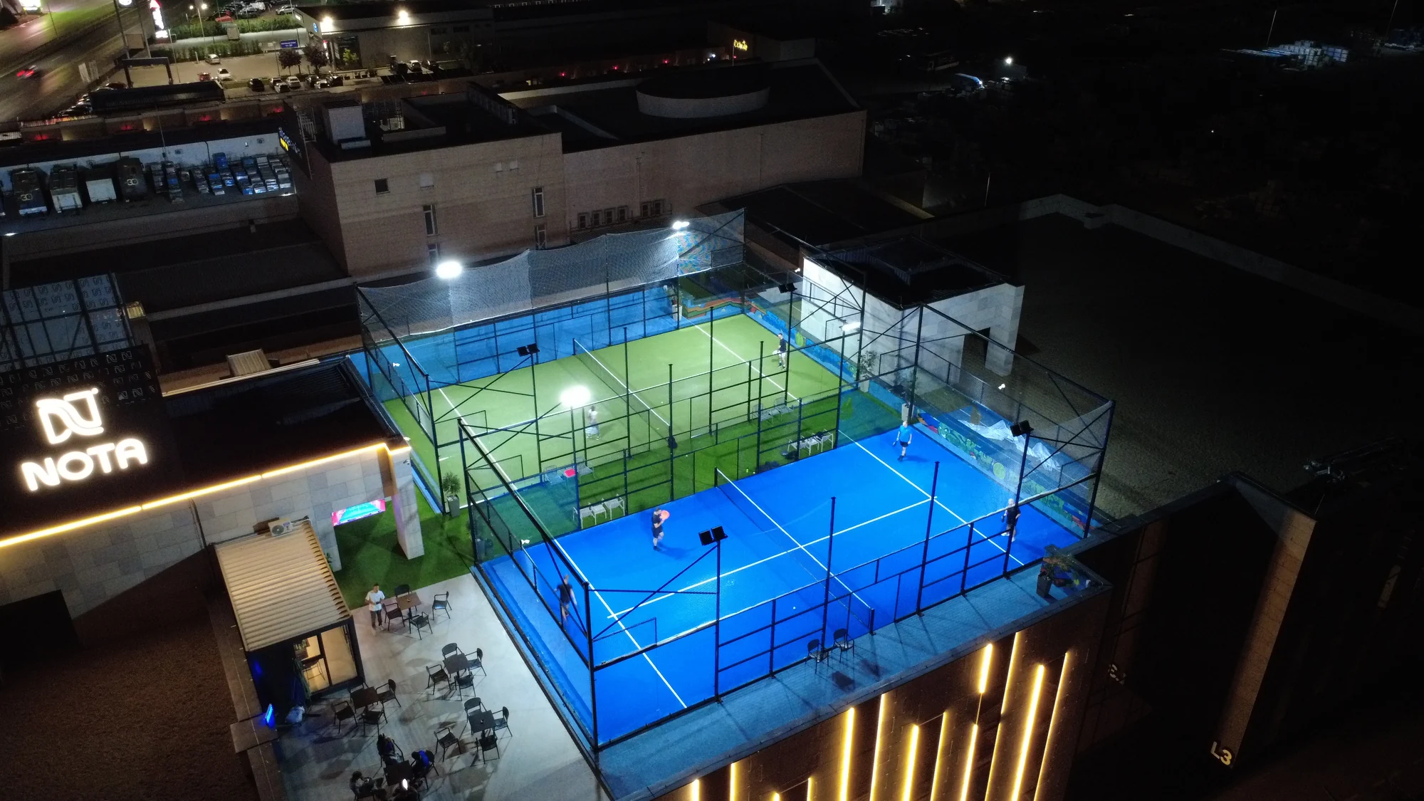 Sky Padel rooftop